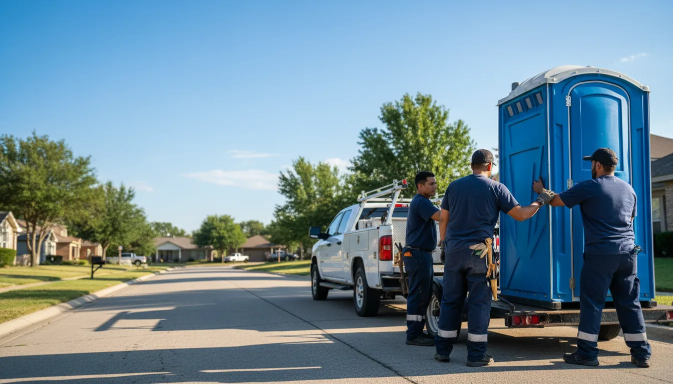 Portable Toilet Rental in Fanshawe, OK near me
